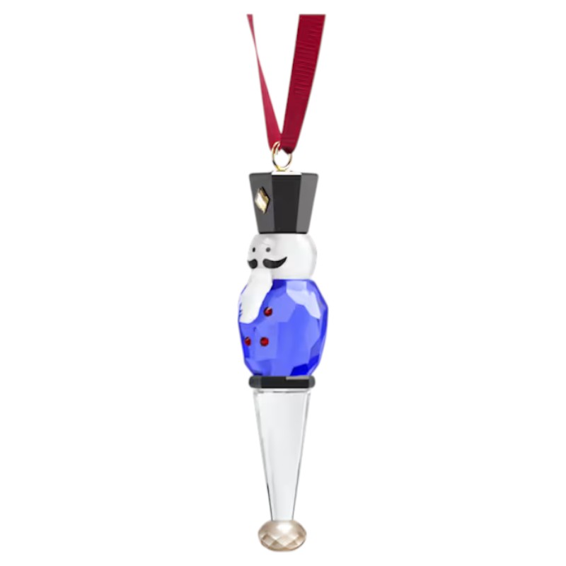 Swarovski Holiday Cheers Nutcracker Ornament, Blue
