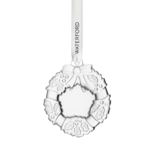 Waterford Mini Wreath Ornament