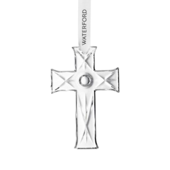Waterford Mini Cross Ornament