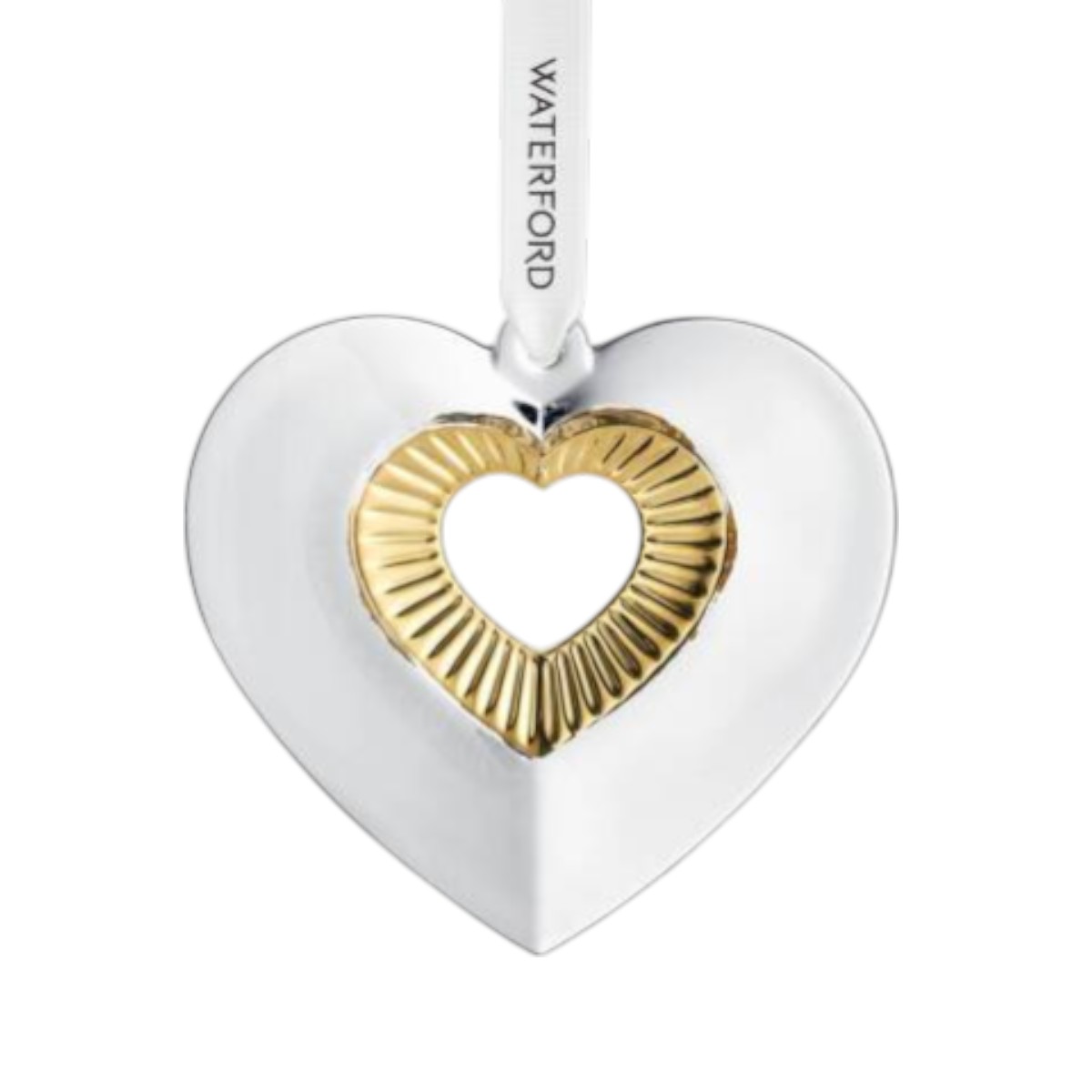 Waterford Heart with Gold Ornament