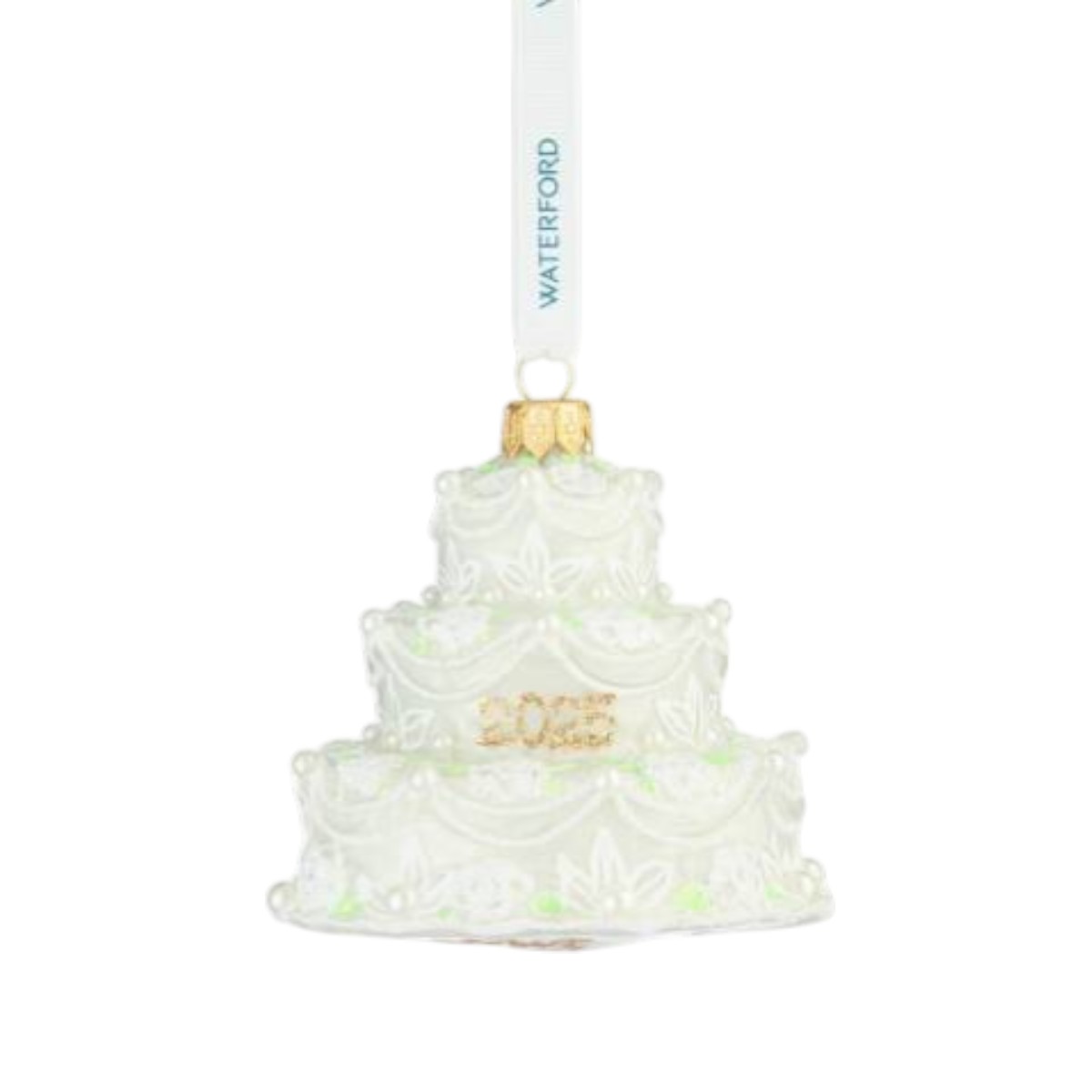 Waterford Annual Holiday Heirlooms Our First Cake Ornament, 2025