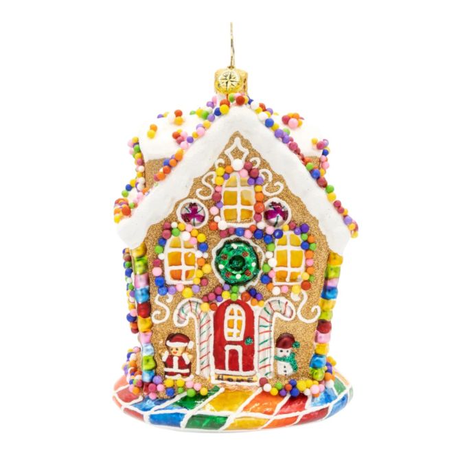 Christopher Radko Lollipop Lane House Ornament