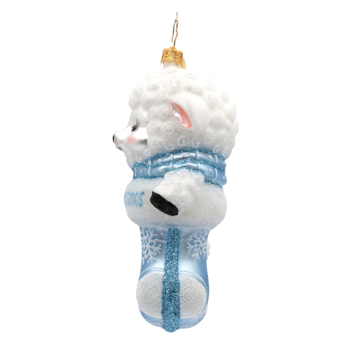 Christopher Radko A Snowy Blue First Christmas Ornament