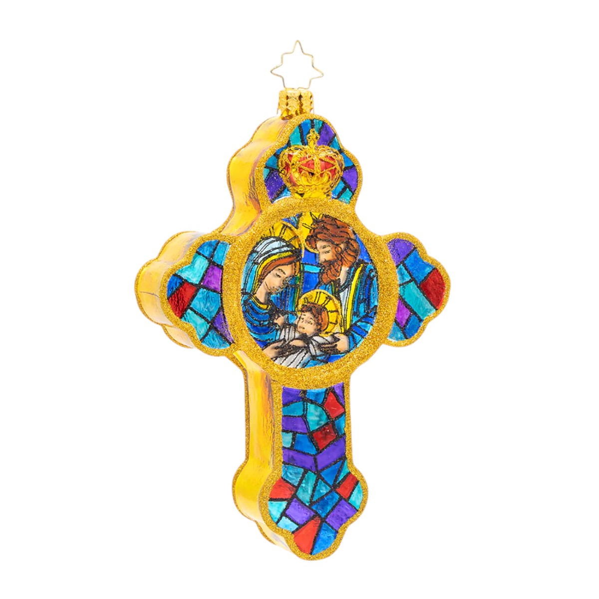 Christopher Radko The Radiant Nativity Cross Ornament
