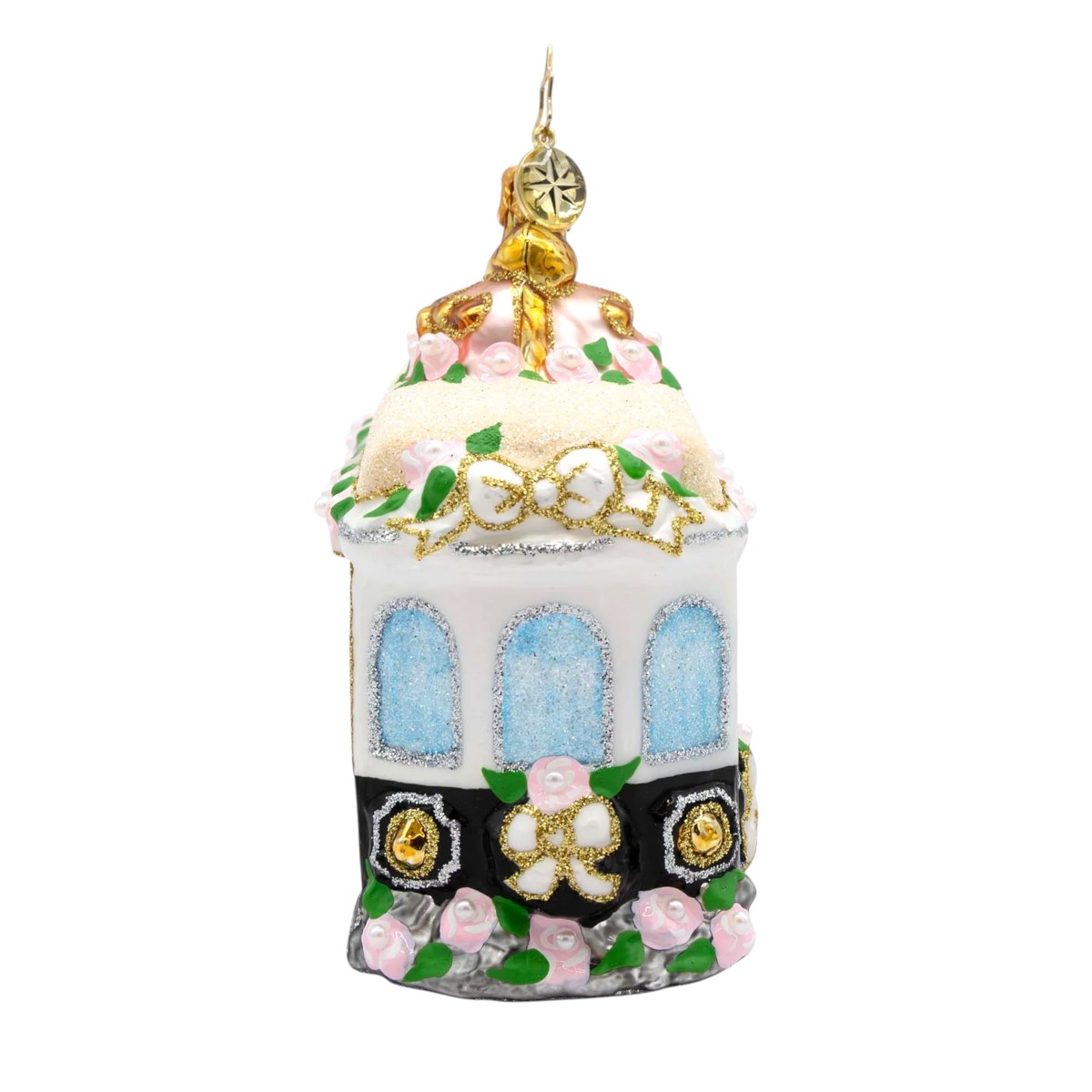 Christopher Radko Trolley Of Love Ornament