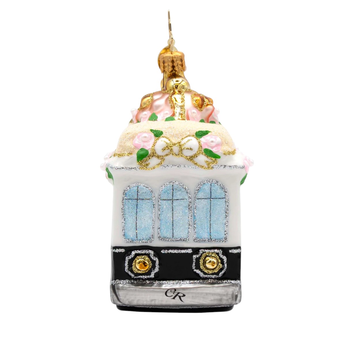 Christopher Radko Trolley Of Love Ornament