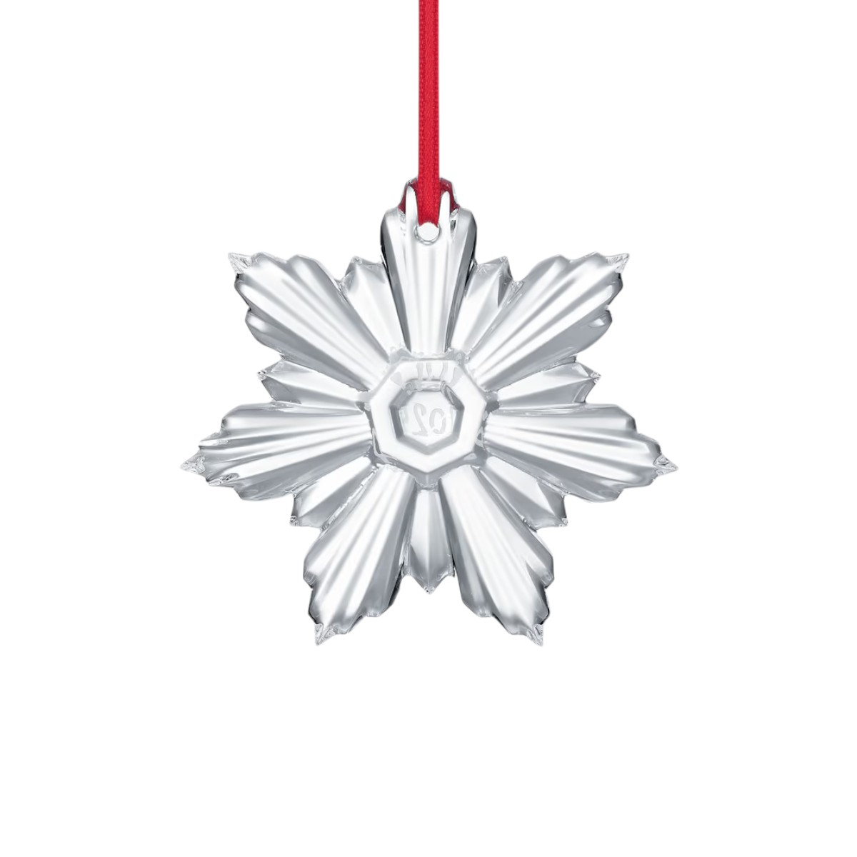 Baccarat Noel Annual Ornament Palmette 2025 Ornament, Clear