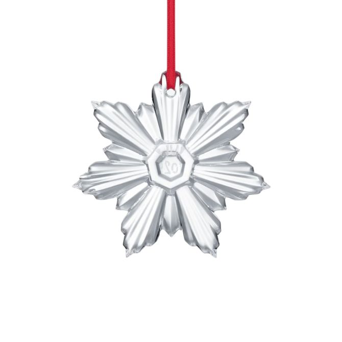 Baccarat Noel Annual Ornament Palmette 2025 Ornament, Clear