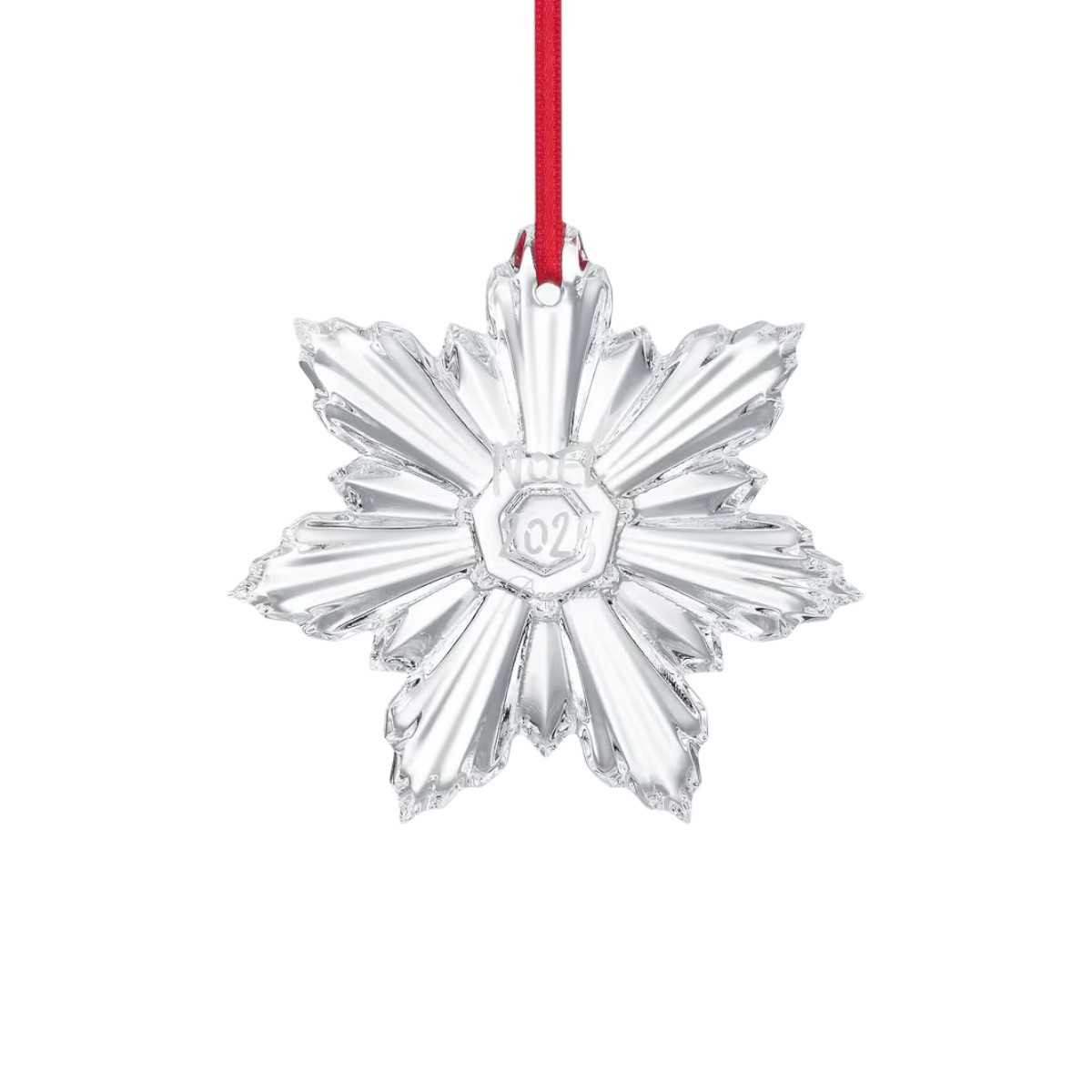 Baccarat Noel Annual Ornament Palmette 2025 Ornament, Clear