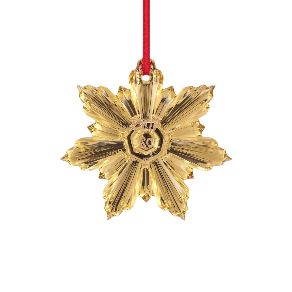 Baccarat Noel Annual Ornament Palmette 2025 Ornament, Gold
