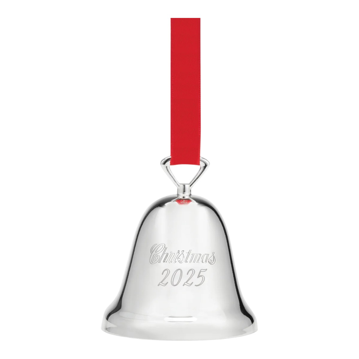 Reed & Barton Annual Christmas Bell Silverplate Ornament, 2025