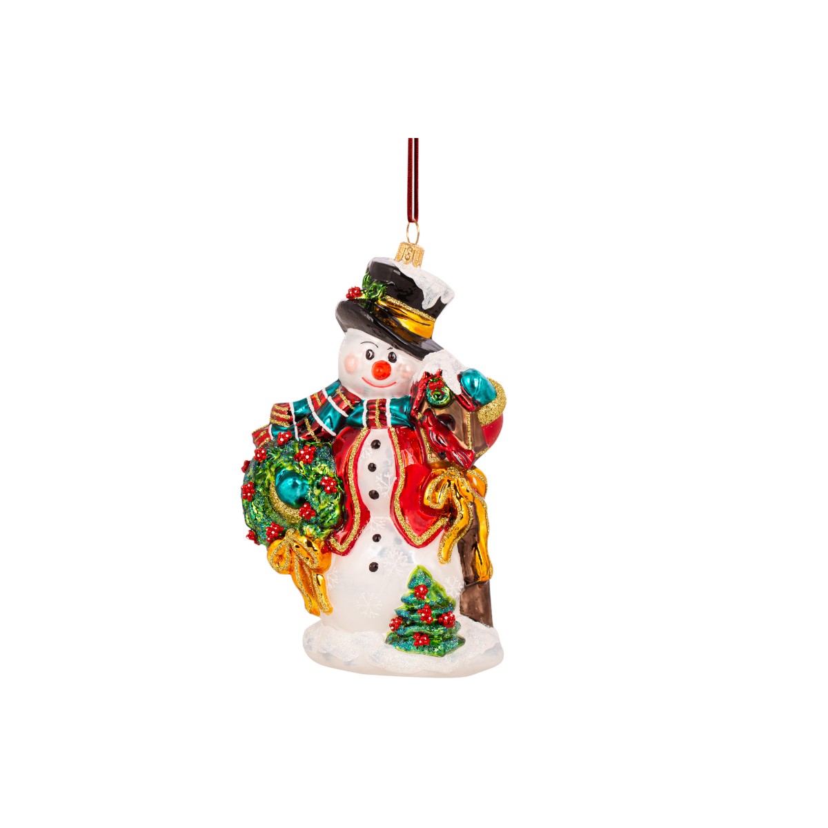 Kensington Snowman Ornament