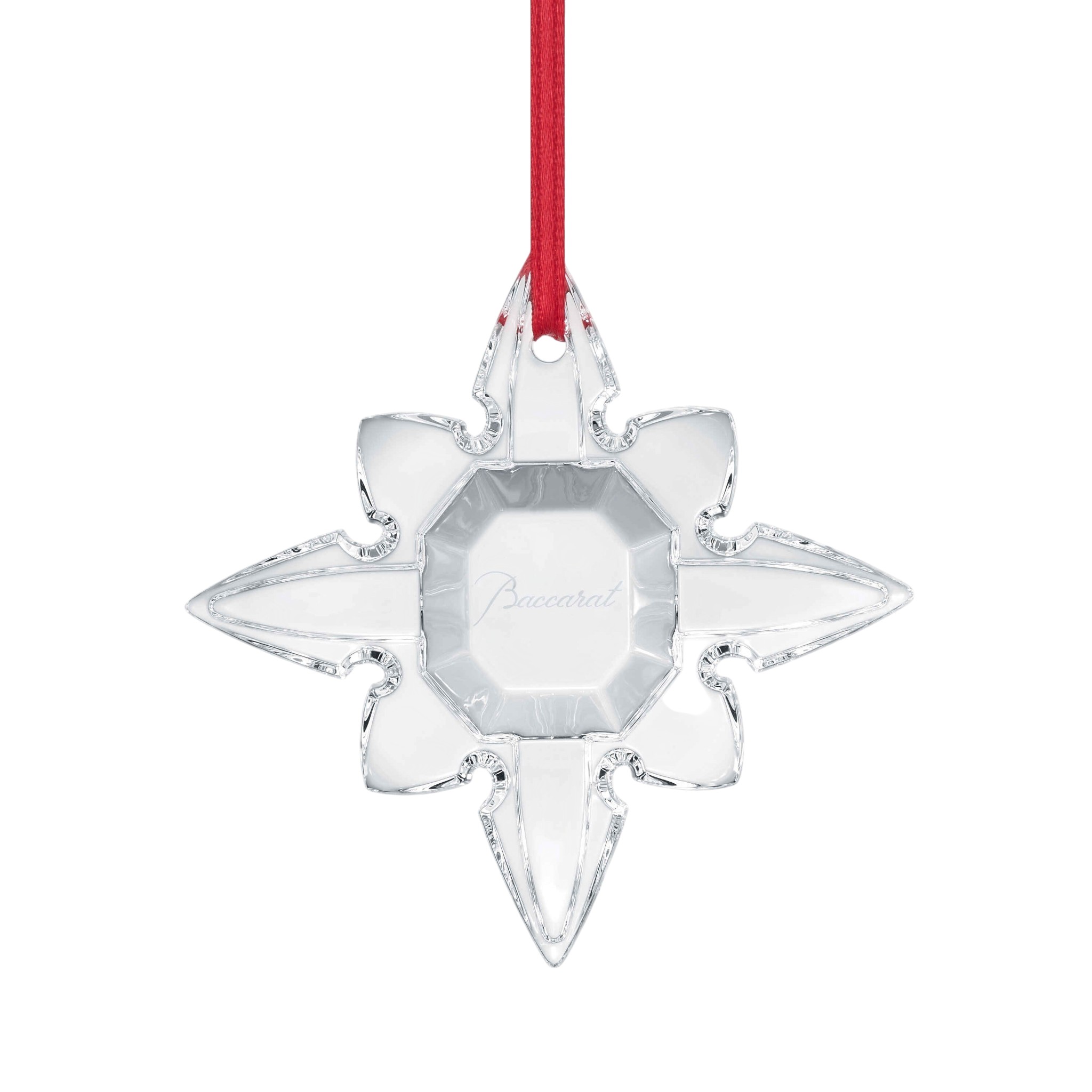 Baccarat Octogone Noel 2026 Annual Ornament, Clear