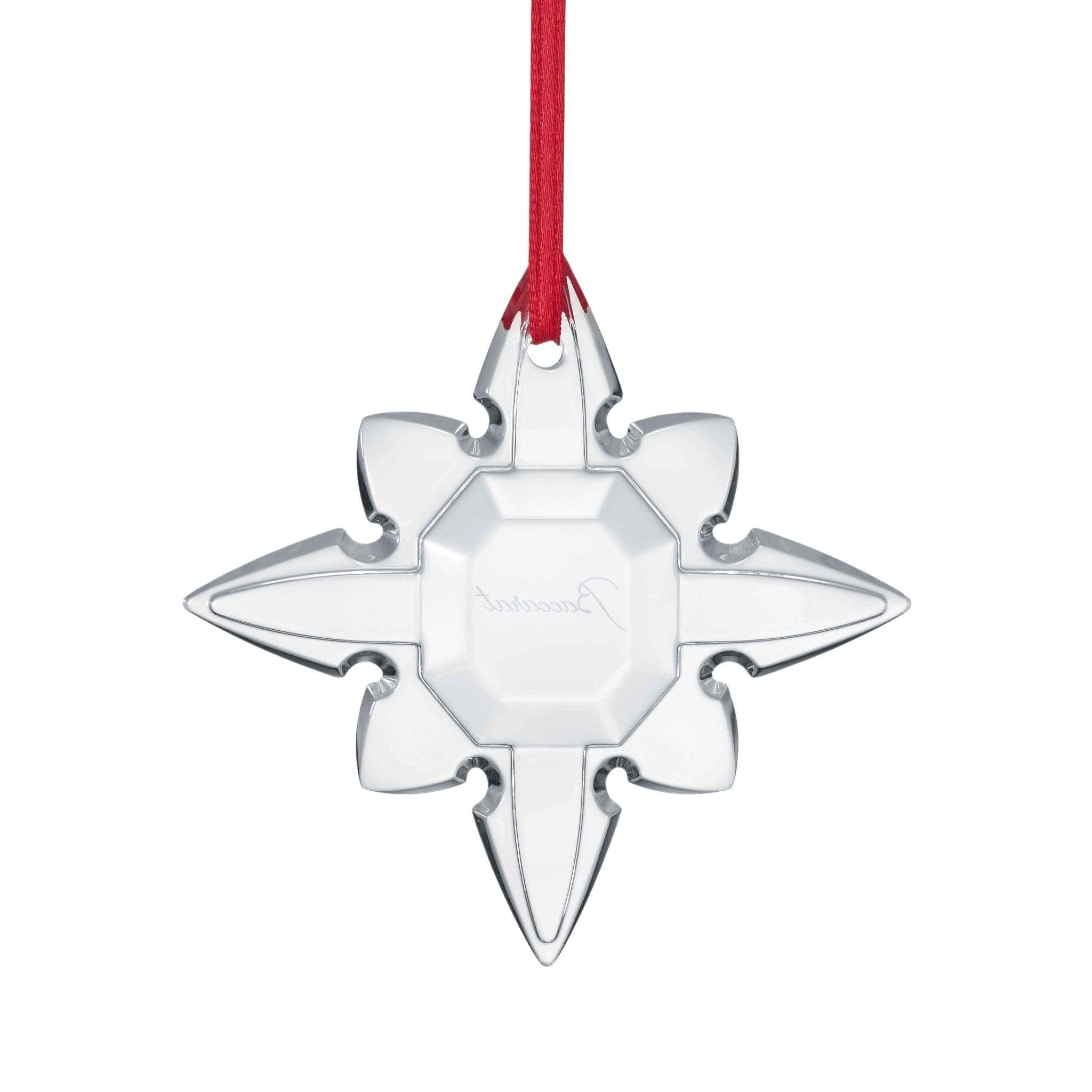 Baccarat Octogone Noel 2026 Annual Ornament, Clear