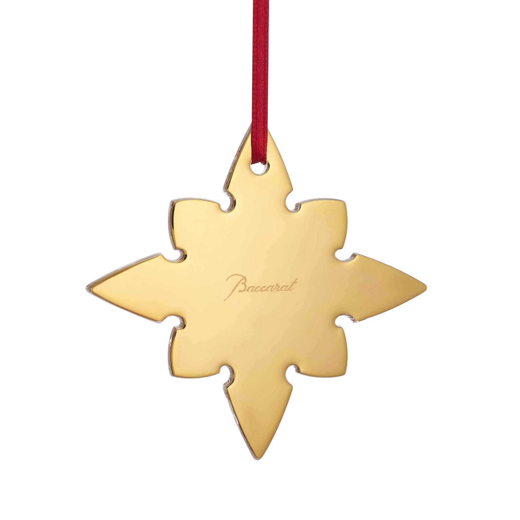 Baccarat Octogone Noel 2026 Annual Ornament, Gold