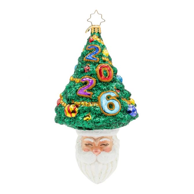 Christopher Radko Santa's Sparkling 2026 Ornament