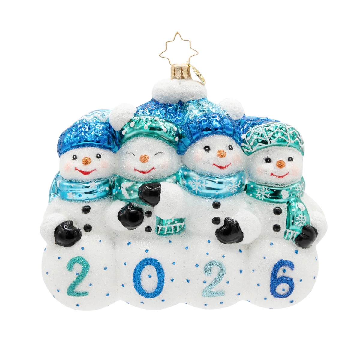 Christopher Radko Our Snowiest Year Yet 2026 Ornament