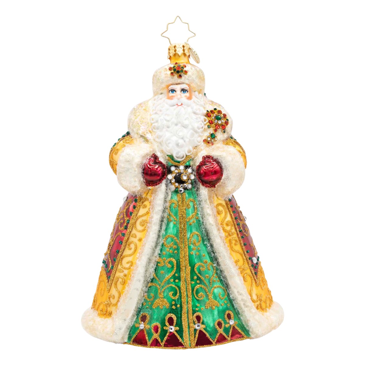 Christopher Radko Crown of Christmas Ornament