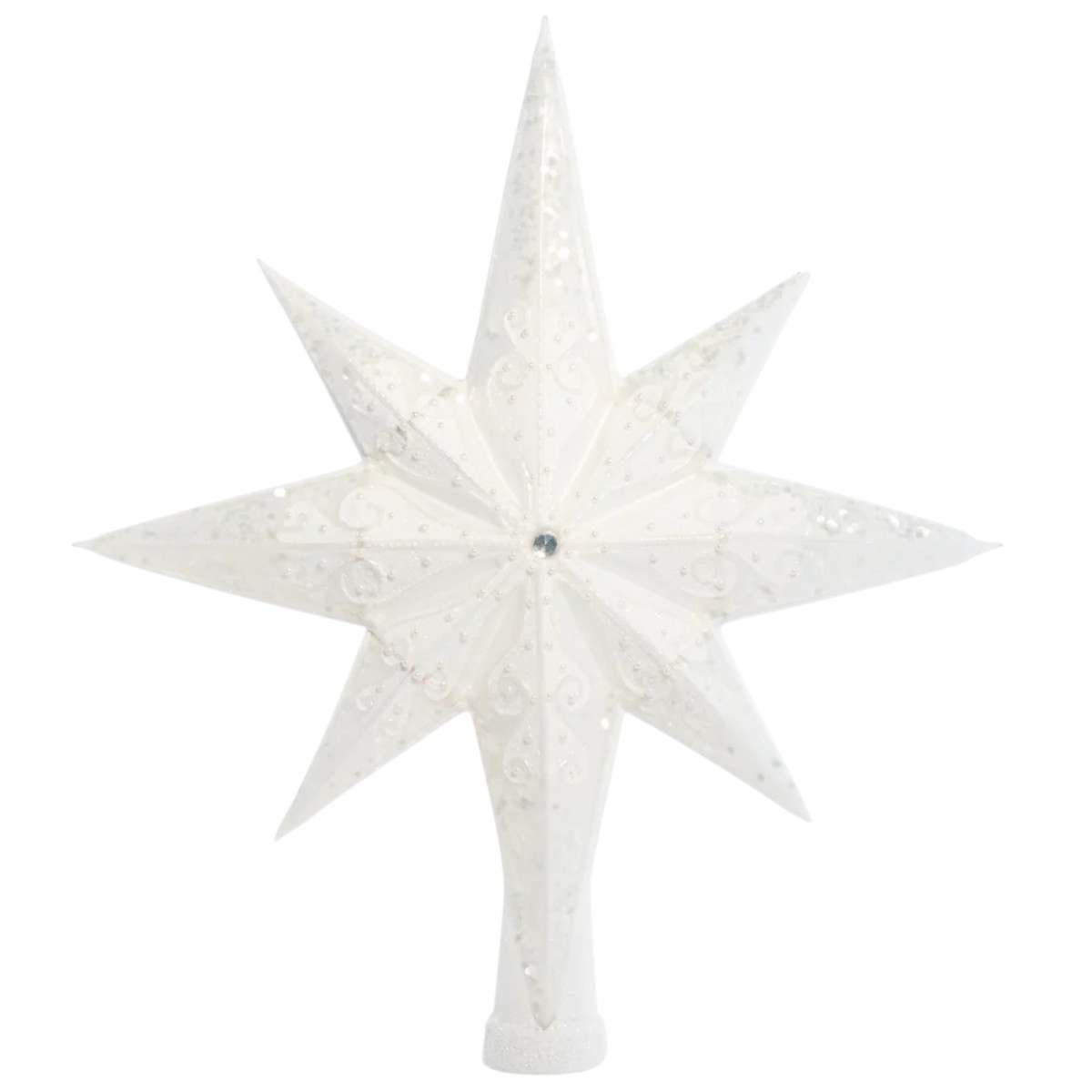 Christopher Radko Pearl Stellar Finial