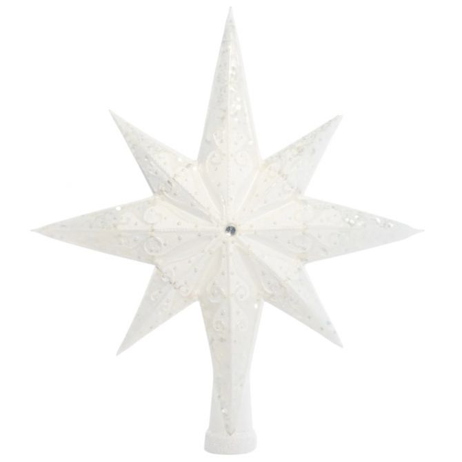 Christopher Radko Pearl Stellar Finial