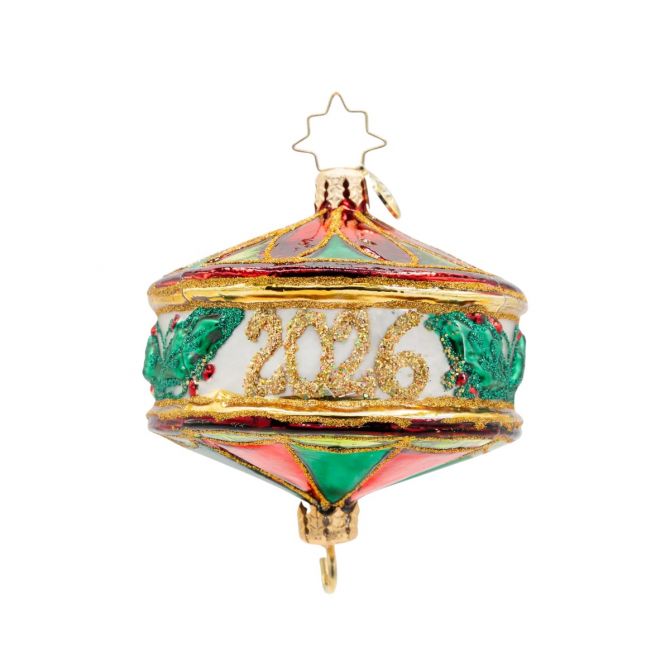 Christopher Radko Remembering The Year 2026 Ornament