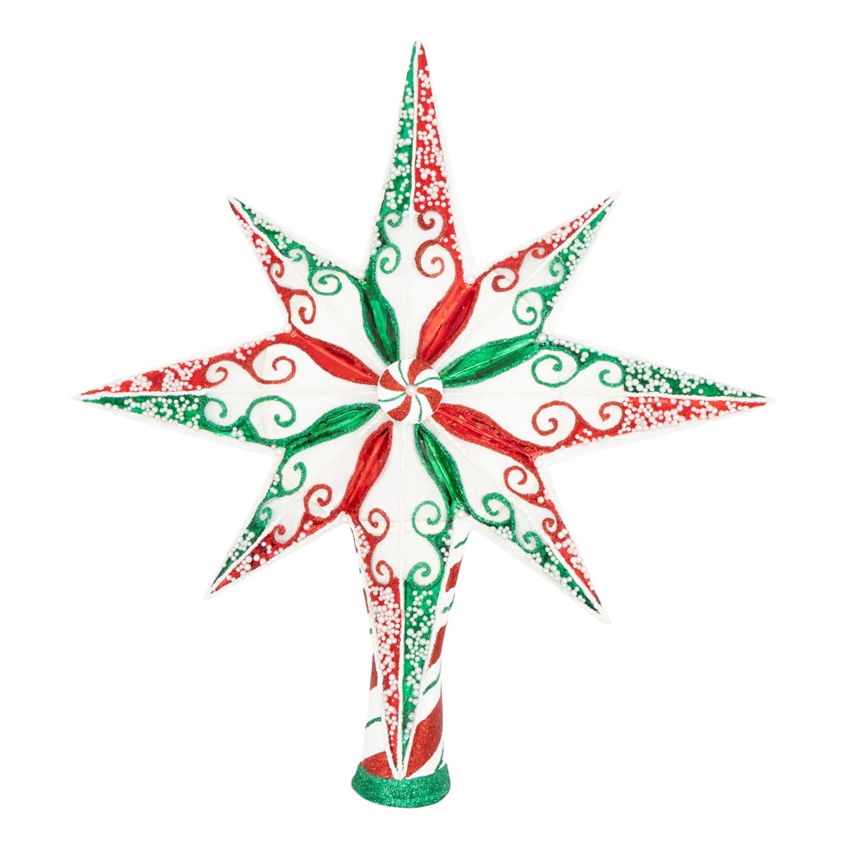 Christopher Radko Peppermint Stellar Ornament