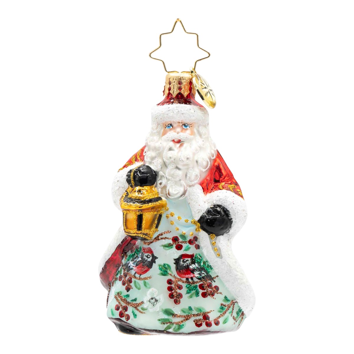 Christopher Radko Cardinal Kris Kringle Gem Ornament