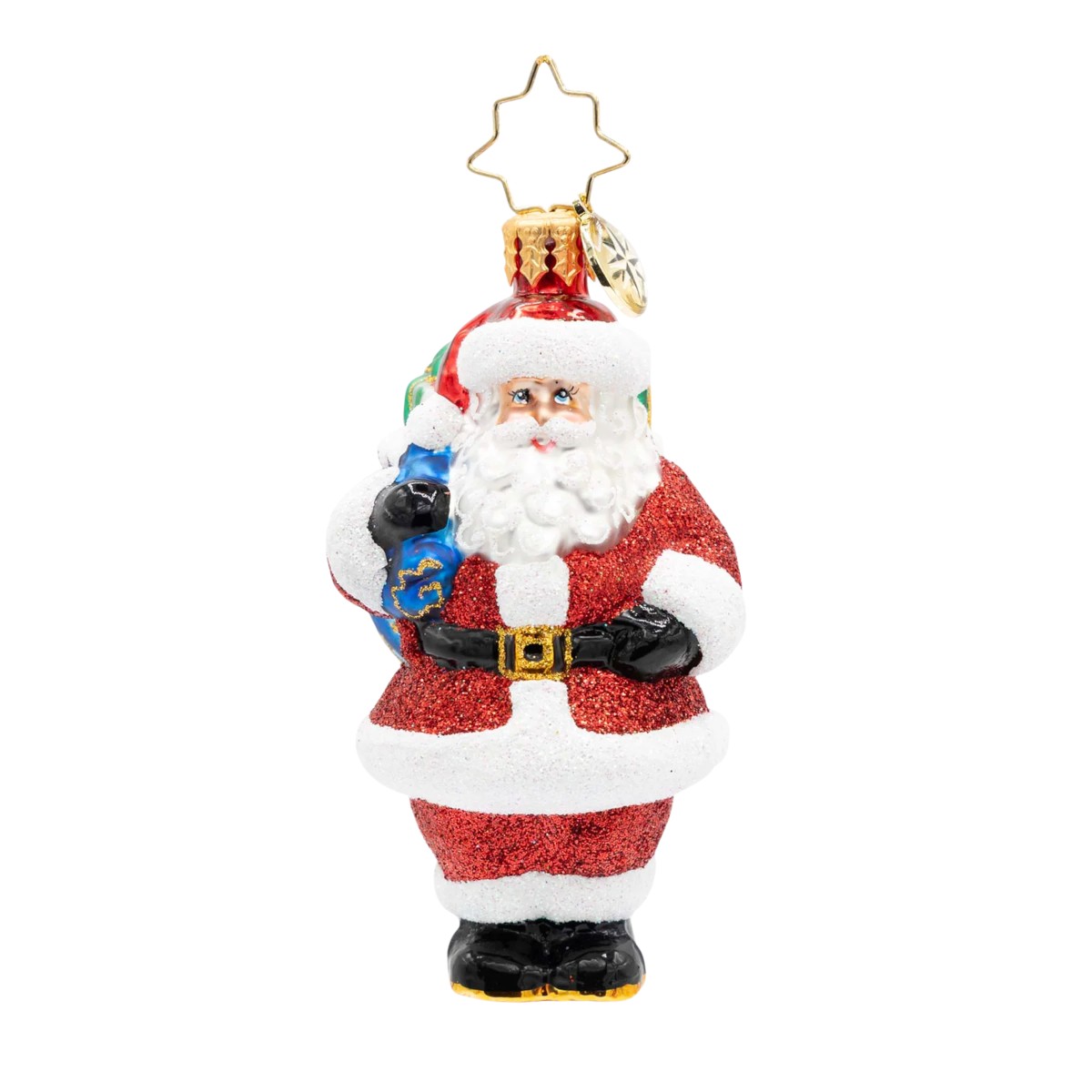 Christopher Radko Jolly Old Kris Kringle Gem Ornament