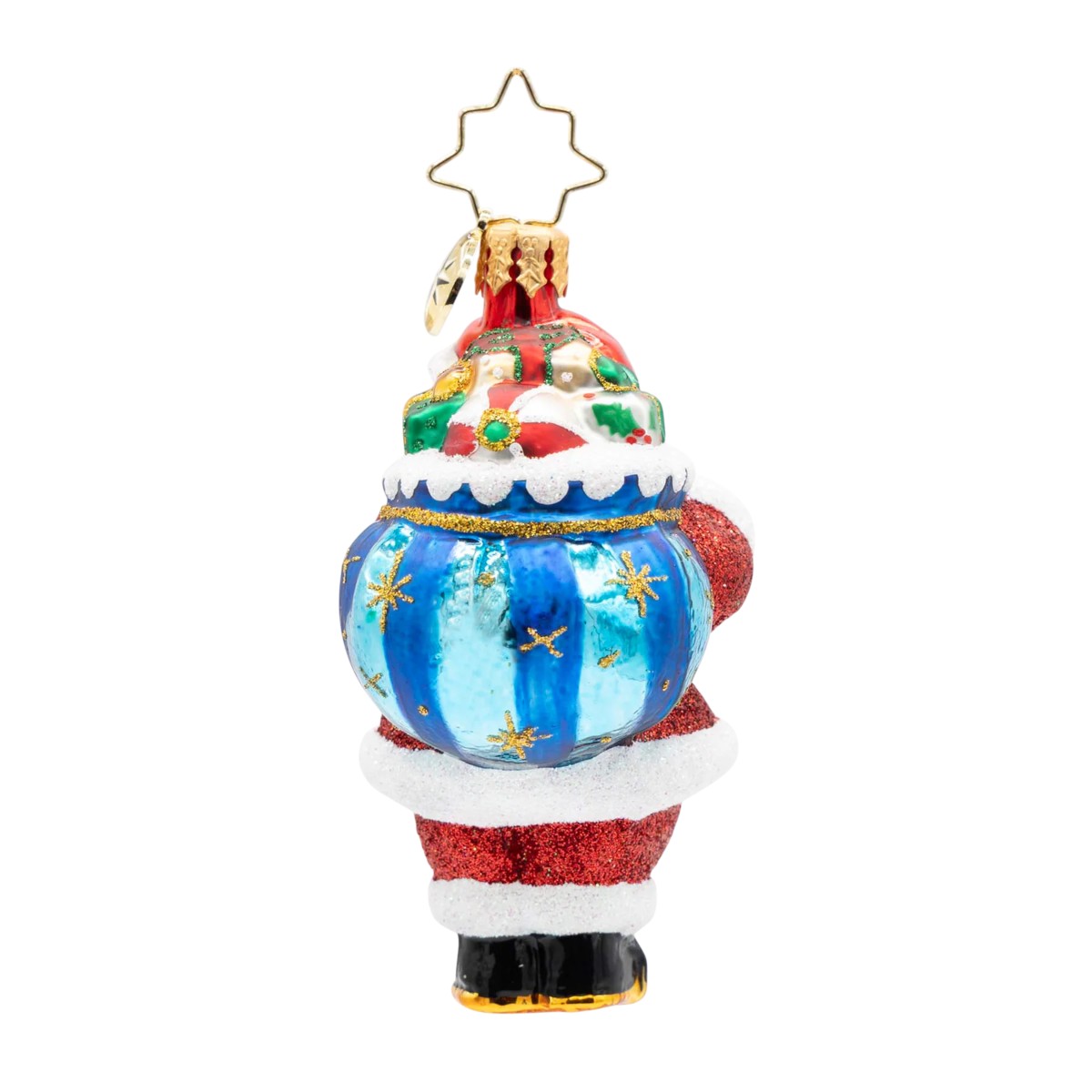 Christopher Radko Jolly Old Kris Kringle Gem Ornament