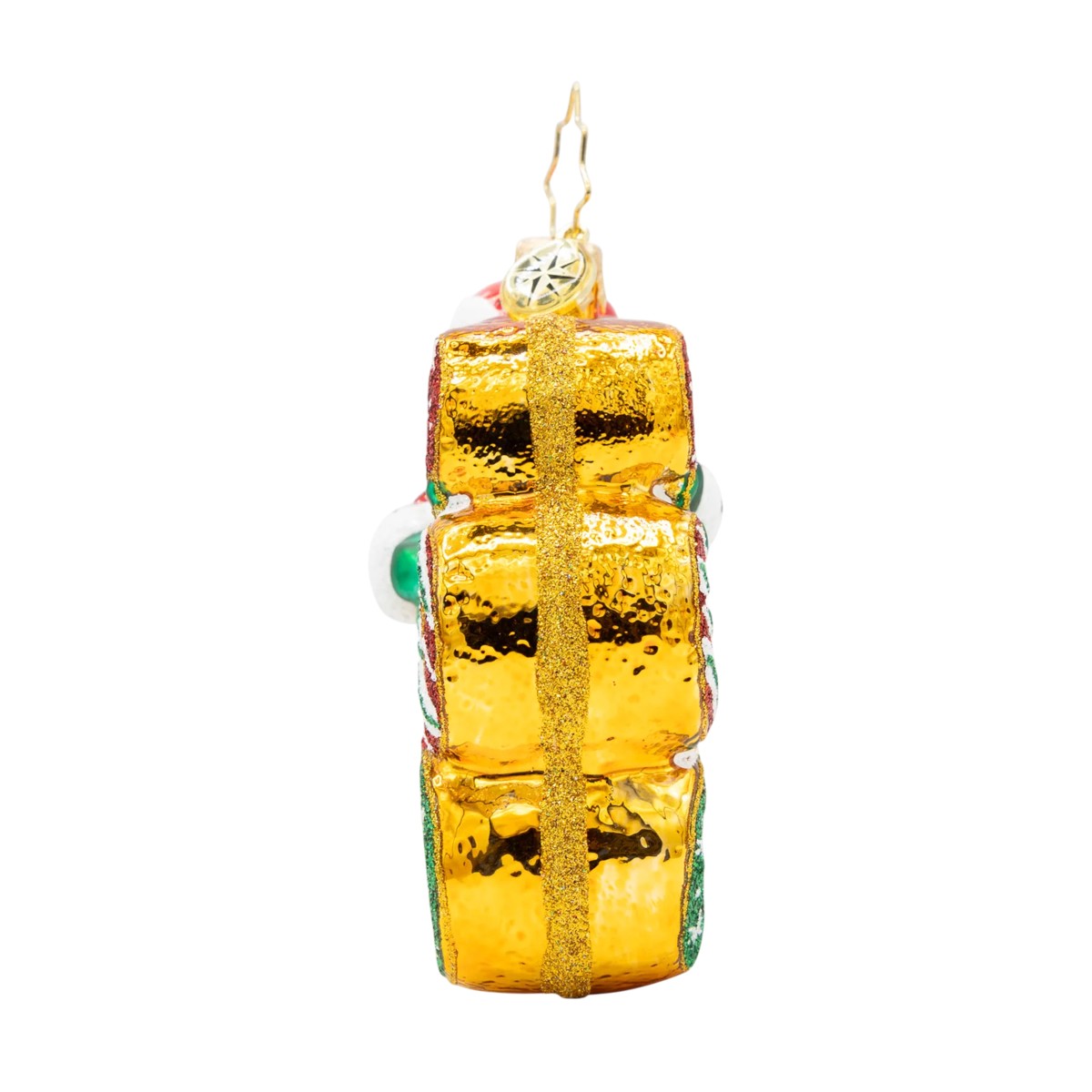 Christopher Radko Merry Ho Ho Ho Santa Gem Ornament
