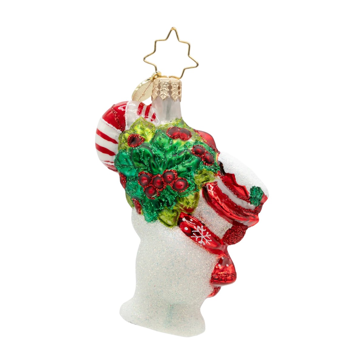 Christopher Radko Snowy Retro Cheer Gem Ornament