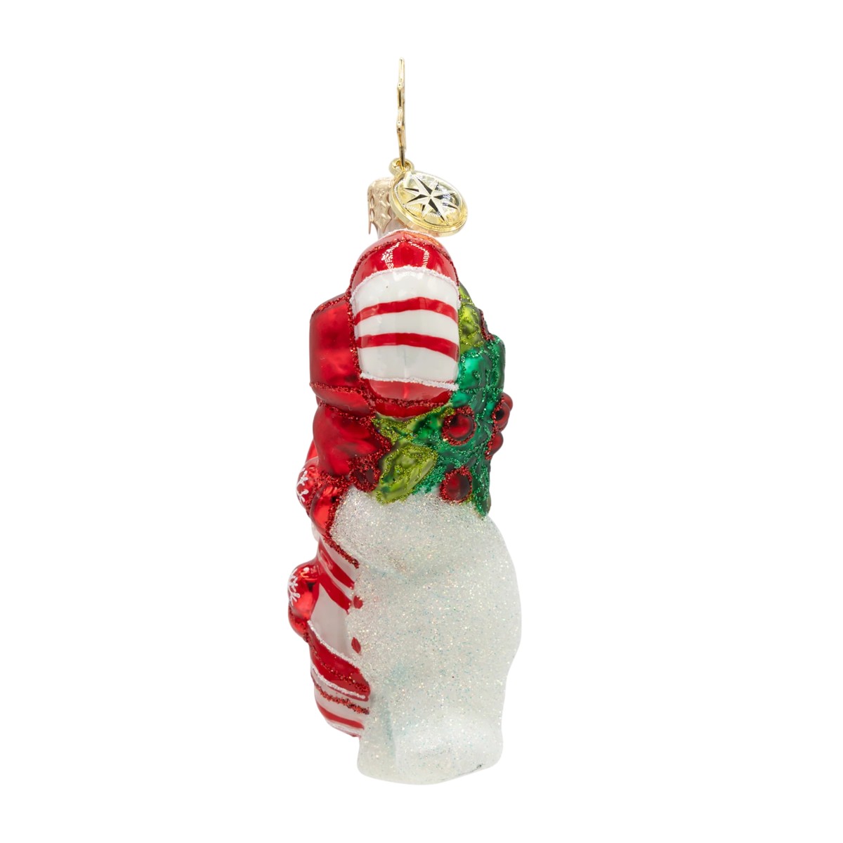 Christopher Radko Snowy Retro Cheer Gem Ornament