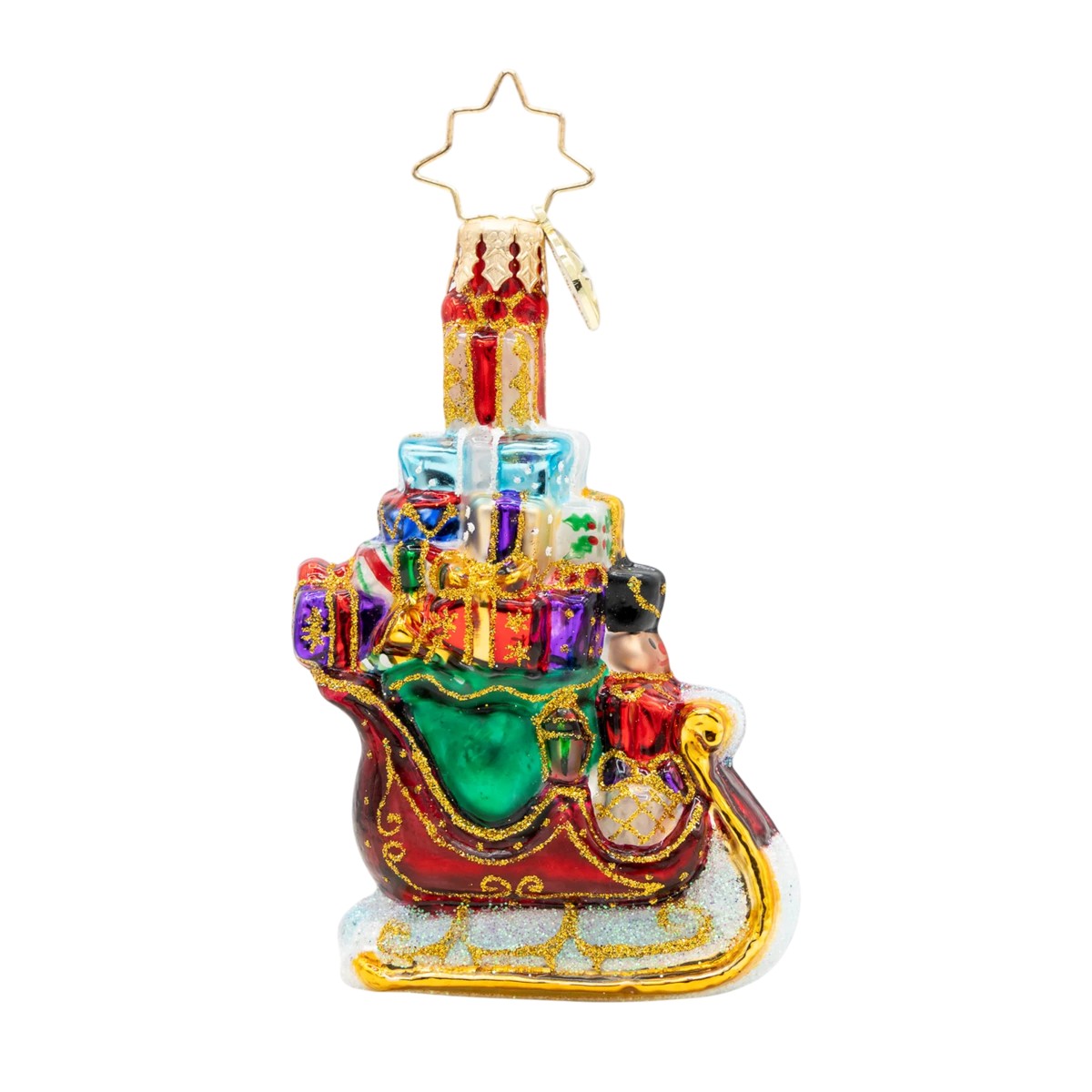 Christopher Radko Sleighful Of Surprises Gem Ornament