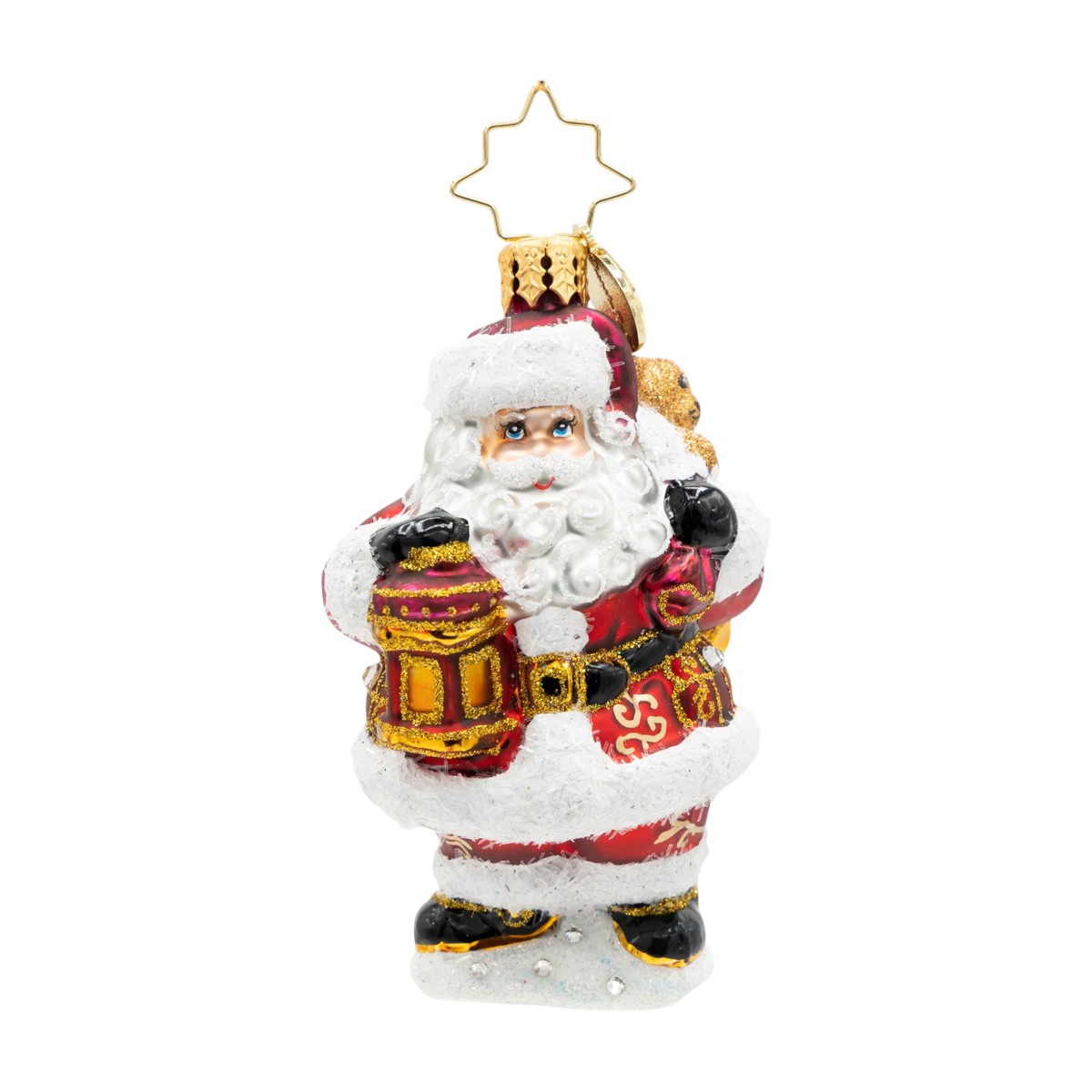 Christopher Radko A Claus To Celebrate Gem Ornament