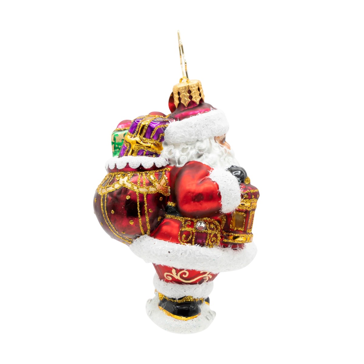 Christopher Radko A Claus To Celebrate Gem Ornament
