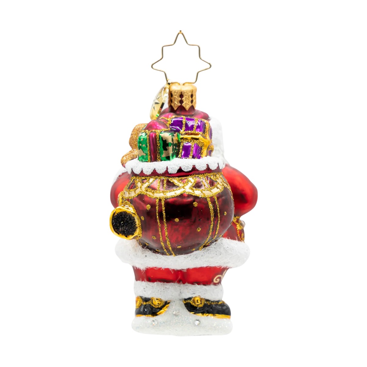 Christopher Radko A Claus To Celebrate Gem Ornament