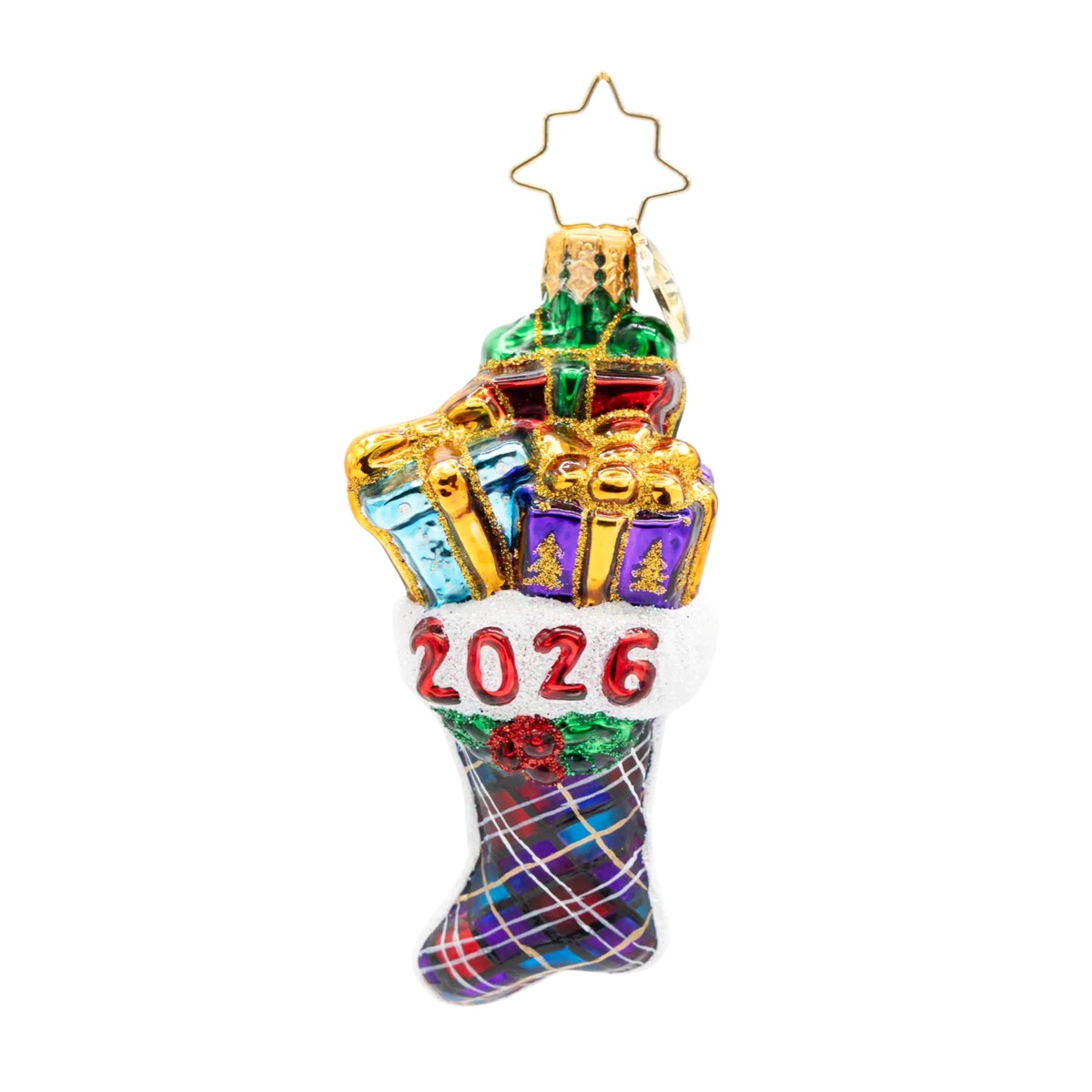 Christopher Radko 2026 Stacked Holiday Joy Gem