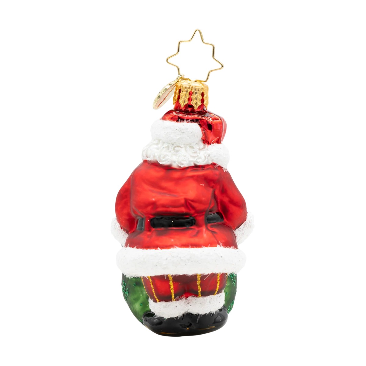 Christopher Radko Santa's Yearly Gift Drop Gem Ornament