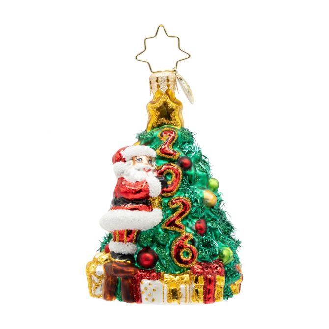 Christopher Radko Santa's 2026 Tree Trim Gem Ornament