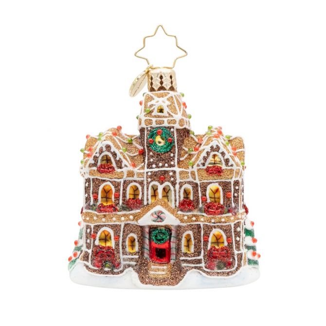 Christopher Radko Gingerbread Manor Gem Ornament