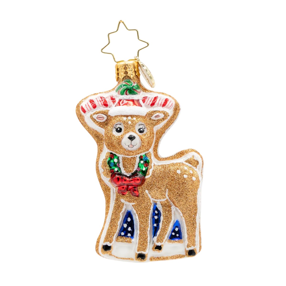 Christopher Radko Doughy Dasher Gem Ornament
