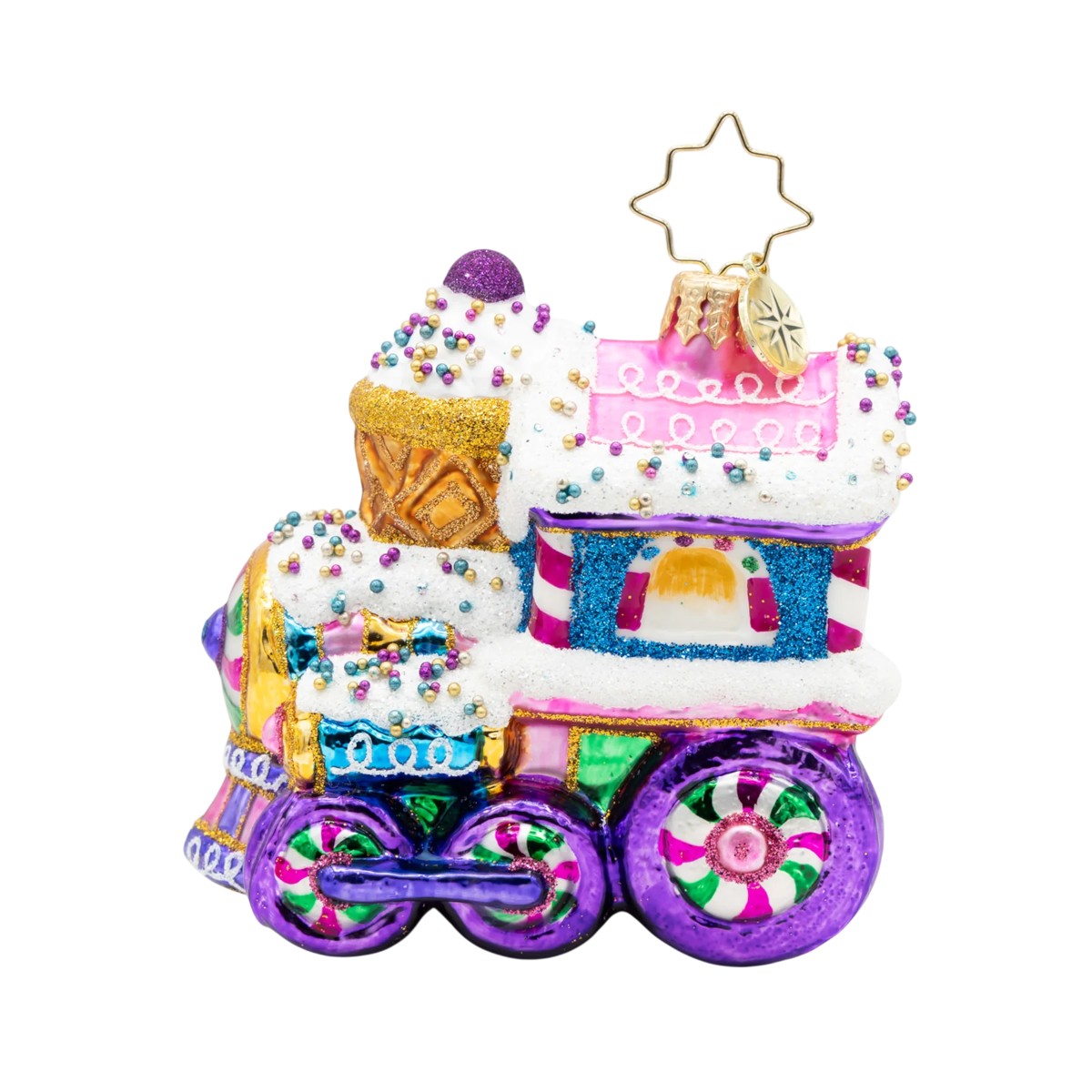 Christopher Radko Sugar Rush Express Gem Ornament