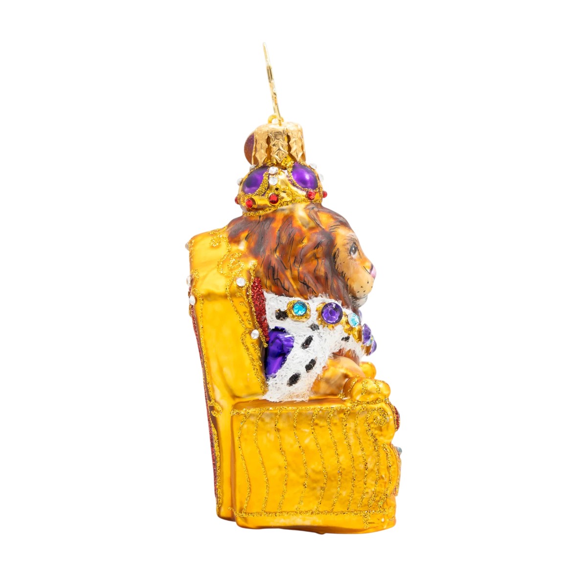 Christopher Radko Regal Lion Majesty Gem Ornament