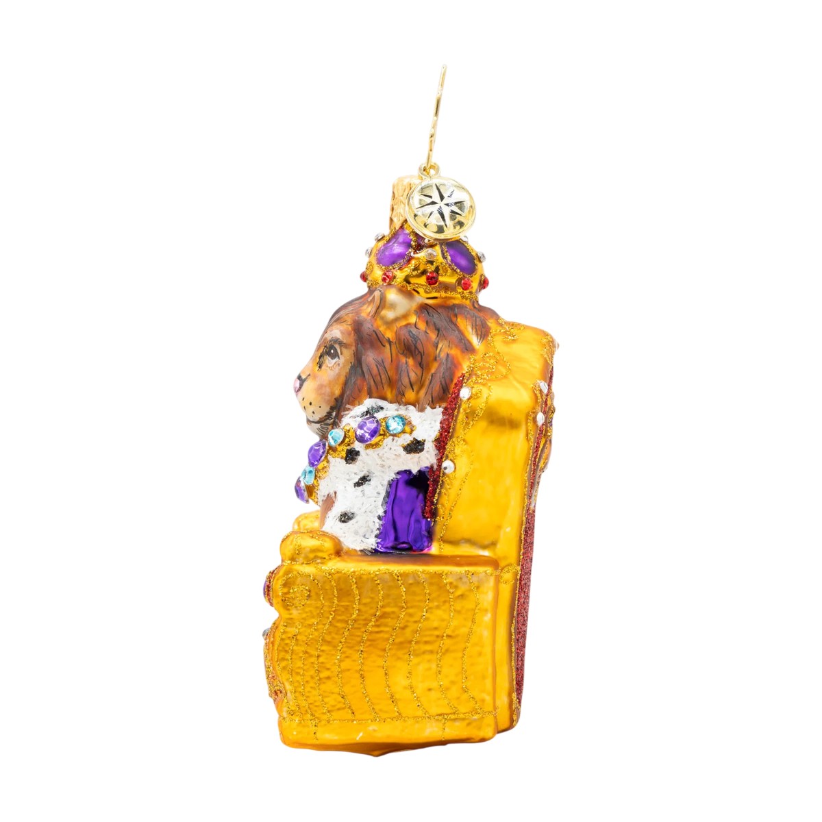 Christopher Radko Regal Lion Majesty Gem Ornament