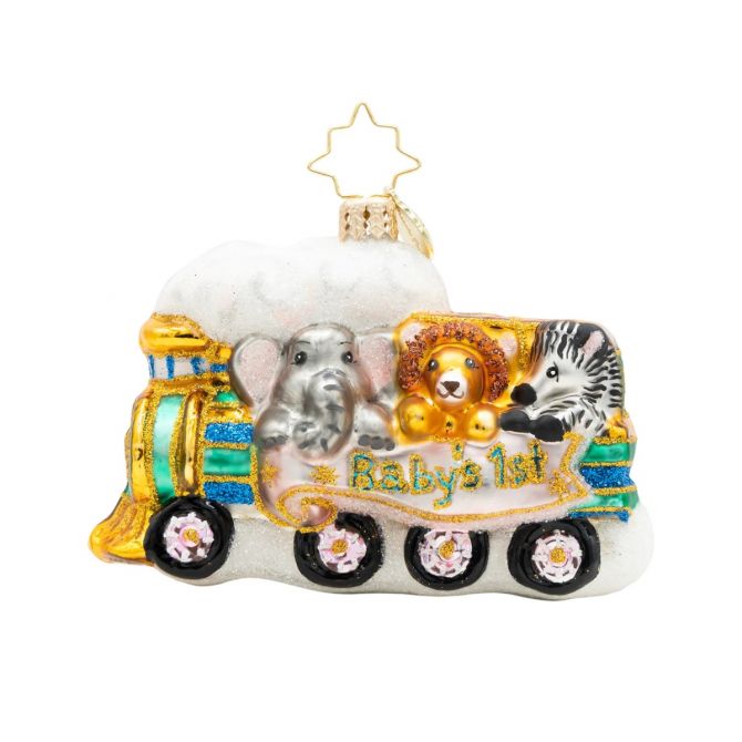 Christopher Radko Tiny Travelers Gem Ornament