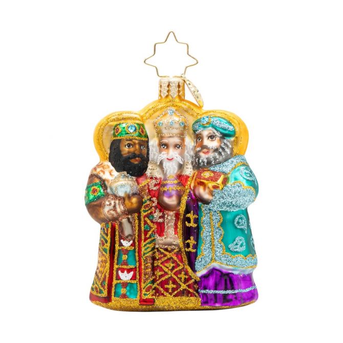 Christopher Radko Journey Of The Wise Men Gem Ornament
