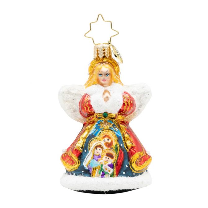 Christopher Radko Nativity Guardian Gem Ornament