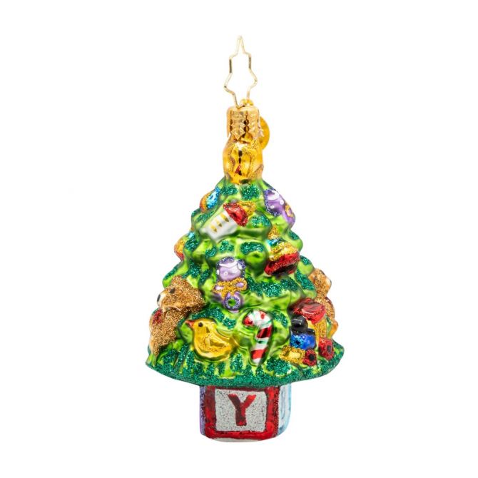 Christopher Radko Bundle of Joy Spruce Gem Ornament