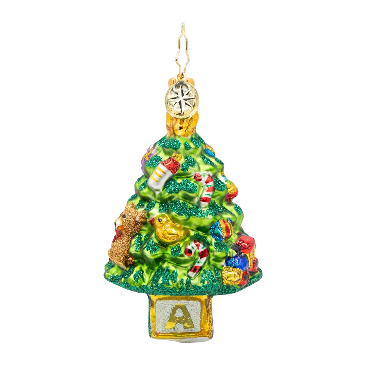 Christopher Radko Bundle of Joy Spruce Gem Ornament