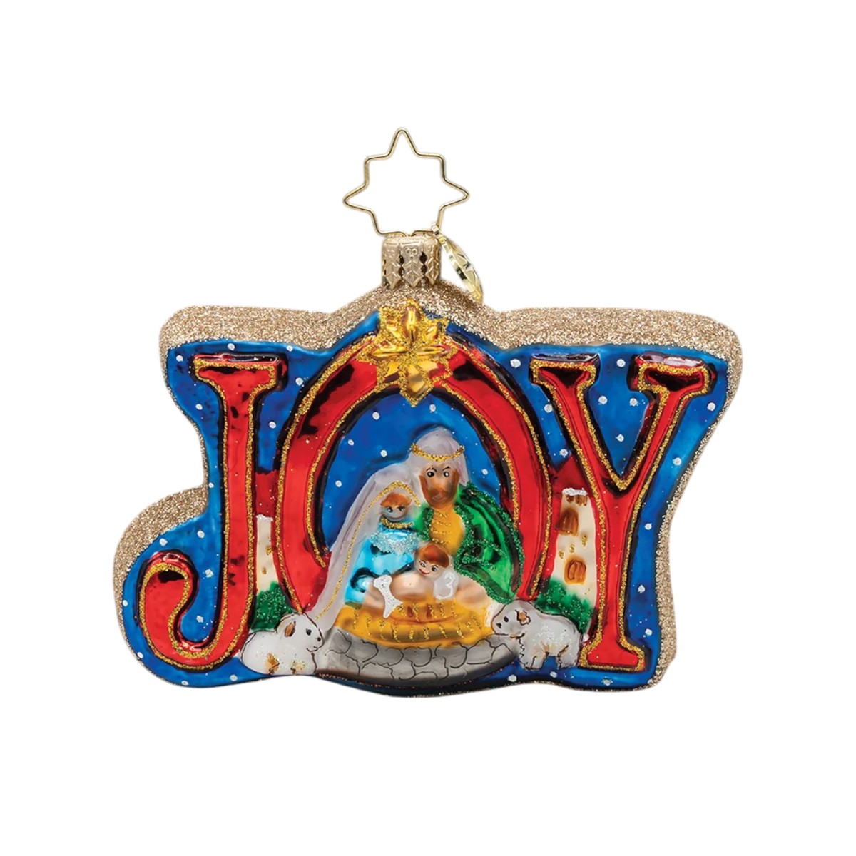 Christopher Radko Holy Harmony Gem Ornament
